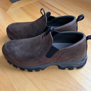 Timberland Men's Dark Brown Slip-On Loafers